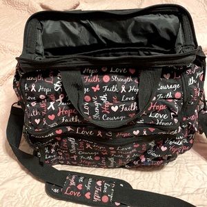 6 Pocket Faith, Hope, Courage, Love Nurse Mates Ultimate Nursing Bag